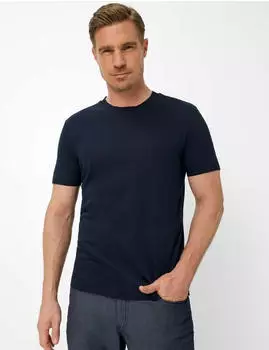 BRAX Herren Shirt Style TREVOR navy dunkelblau Gr. (700016_70821500_23)