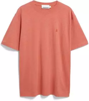 armedangels MAARKOS LEINEN-MIX T-SHIRT Leinen-Mix rot ( ) (30008060-3496)