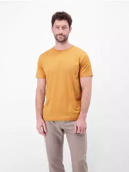 Lerros Rundhals T-Shirt aus Baumwolle Dull Peach (2623000_92202)