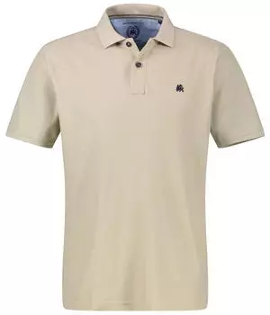 Lerros Poloshirt mit COOL & DRY in GROSSEN GR&Ouml;SSEN Soft Stone (26232991_70702)