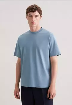Seidensticker T-Shirt Regular Fit Rundhals (01.849665) grün