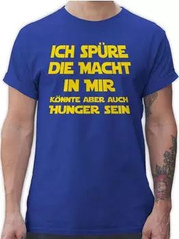 Shirtracer Ja ich habe auch Gefühle - Beer Sayings Statement with Quote royalblau