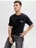 Jack & Jones Blasanchez Kurzarm Rundhals T-Shirt (12245400) schwarz
