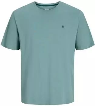 Jack & Jones Paulos Kurzarm Rundhals T-Shirt (12245087) mineral blau