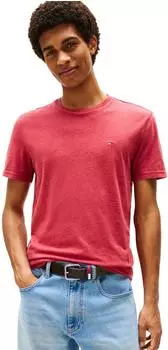 Tommy Hilfiger Meliertes Extra-Slim-Fit-T-Shirt (DM0DM20363) sapphire red htr