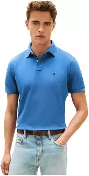 Tommy Hilfiger 1985 Regular Fit Polo (MW0MW17770) orbit blue