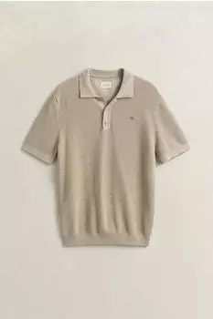 GANT Regular Fit Shield Piqu&eacute; Poloshirt (8030294) sand