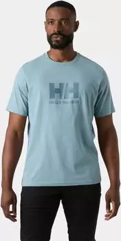 Helly Hansen Helly Hansen HH Logo T-Shirt (HHS-54596-561) türkis/grau/windy blue