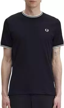 Fred Perry T-Shirt Slim Fit (M1588V-102) schwarz