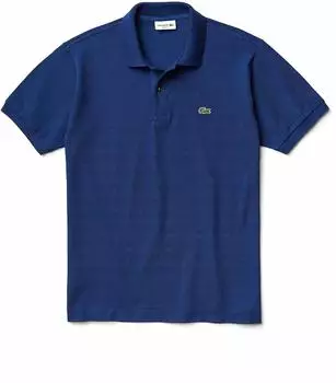 Lacoste Paris Polo Shirt Regular Fit Stretch Cotton Piqu&eacute; (L1212) methylene blau