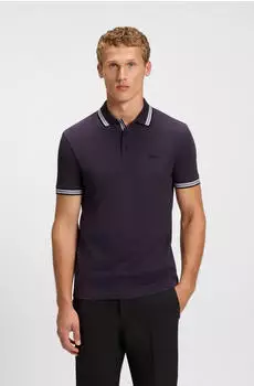 Hugo Boss Paddy Poloshirt aus Baumwoll-Piqué Style Paddy 50469055 Dunkellila