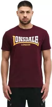 Lonsdale Two Tone (113170) oxblood/yellow