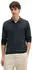 Marc O'Polo Langarm-Poloshirt regular aus softer Bio-Baumwolle (70371412) dunkelblau