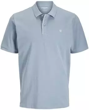 Jack & Jones Poloshirt mit Label-Stitching (12237839) ashley blue