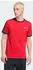 Adidas Essentials 3-Streifen T-Shirt vivid red / black
