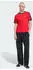 Adidas Essentials 3-Streifen T-Shirt vivid red / black