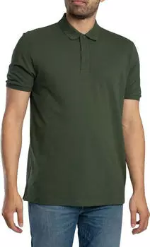 HUGO Donos 222 Kurzarm-Poloshirt (50466182) dunkelgrün