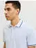 Jack & Jones Epaulos Kurzarm-Polo (12136668) celestial blue