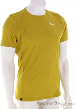 Salewa Puez Sporty Dry M (00-0000028632) gelb – Salewa Puez Sporty Dry M – Funktionsshirt für aktive Tage