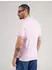Jack & Jones Epaulos Kurzarm-Poloshirt (12136668) blau/rosa/weiß