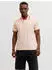 Jack & Jones Epaulos Kurzarm-Poloshirt (12136668) sand/dunkelblau/orange