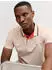 Jack & Jones Epaulos Kurzarm-Poloshirt (12136668) sand/dunkelblau/orange