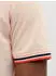 Jack & Jones Epaulos Kurzarm-Poloshirt (12136668) sand/dunkelblau/orange
