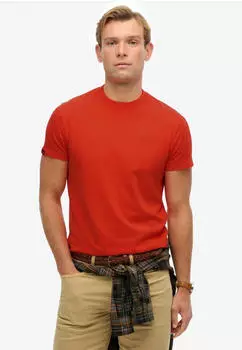 Superdry Vintage Logo Embroidered Emb Tee (M1011245A) bold orange