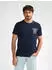 Petrol Industries M-1060-TSR625 Kurzarm-T-Shirt (M-1060-TSR625-5178-M) navy blue