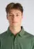 Lindbergh Ecovero Slim Fit Poloshirt mit V-Ausschnitt (90850709) pine green