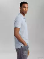 Poloshirt CALVIN KLEIN "SS SLIM REFINED PIQUE POLO", Herren, Gr. S, plein air,