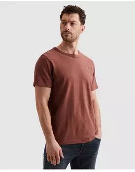 PME Legend T-Shirt mit Logobadge (PTSS2602563) roan rouge