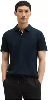 Marc O'Polo Poloshirt aus reiner Bio-Baumwolle Slim Fit (11380455) dark navy