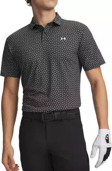 Under Armour Tee To Green Printed Poloshirt (6012304-001) schwarz/grau