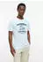 s.Oliver Flammgarn-T-Shirt mit Artwork (2178923) blau