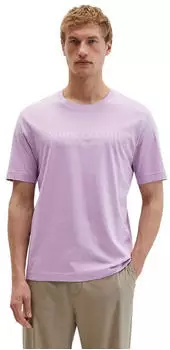 Marc O'Polo Logo-T-Shirt regular aus Organic Cotton (B21201251052) flieder/lavendel