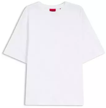 HUGO Tiki T-Shirt Regular Fit (hbeu50561117100) weiß