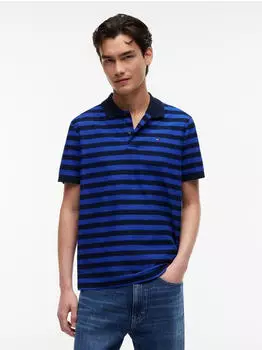 Tommy Hilfiger TJM REG STRIPE POLO EXT Poloshirt Regular Fit (17849040) providence blue stripe