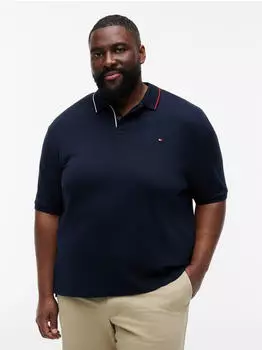Tommy Hilfiger BT-1985 Regular Poloshirt (84586538) navy / kirschrot / wei&szlig;