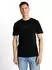 Tom Tailor Denim Basic Rundhals-T-Shirt mit Print Relaxed Fit (87098925) schwarz