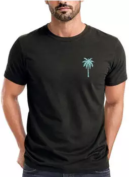 Neverless Kurzarm Rundhals T-Shirt Vintage (31678) schwarz/navy/grau/blau