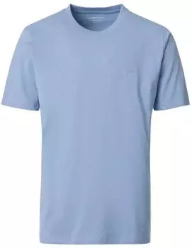 CASAMODA T-Shirt Uni (004200) dunkel mittelblau