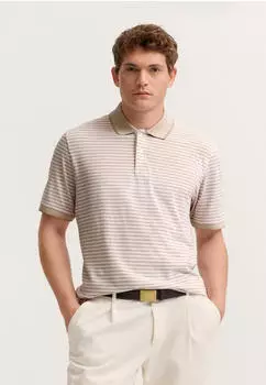 Bugatti Polo Shirt Regular Fit (52846547) beige