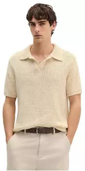 Marc O'Polo Strickpullover aus lockerem B&auml;ndchengarn (36123104) chalky sand