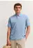 Bugatti Poloshirt mit kurzem Reißverschluss Modern Fit (25573203) hellblau