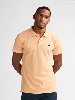 Petrol Industries M-ROS-POL002 Kurzarm-Poloshirt tropical orange