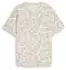 Tom Tailor T-Shirt mit Allover-Print Plus Size off white irregular design