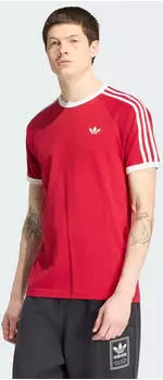 Adidas T-Shirt 3-Streifen Team Victory Red / White (KT5052)