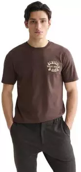 Scotch & Soda T-Shirt (183121) elfenbein/braun