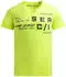 Camp David Round Neck Shirt neongrün/schwarz